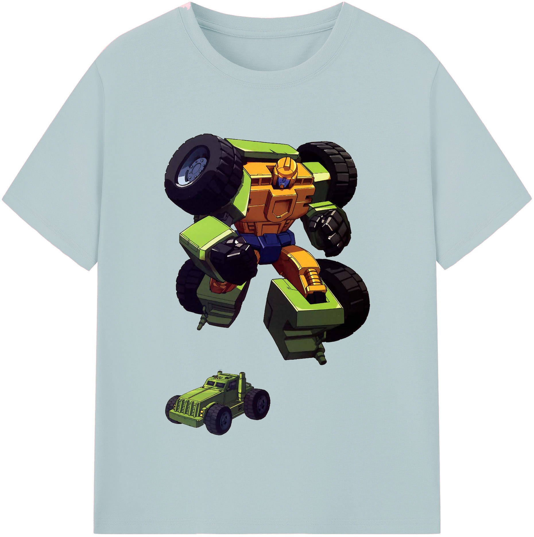 （画像用）  綿100％半袖Tシャツ（フロントプリント）